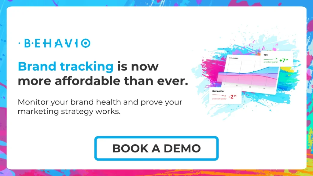 Try out Brand tracking by Behavio – the most affordable solution around.