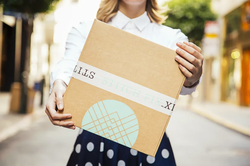 Stitch Fix taps into the excitement and anticipation of receiving a personalized box of fashion items.